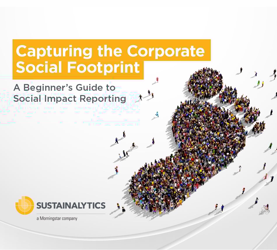 Capturing the Corporate Social Footprint | ESG eBook | Sustainalytics Capturing the Corporate Social Footprint | ESG eBook | Sustainalytics