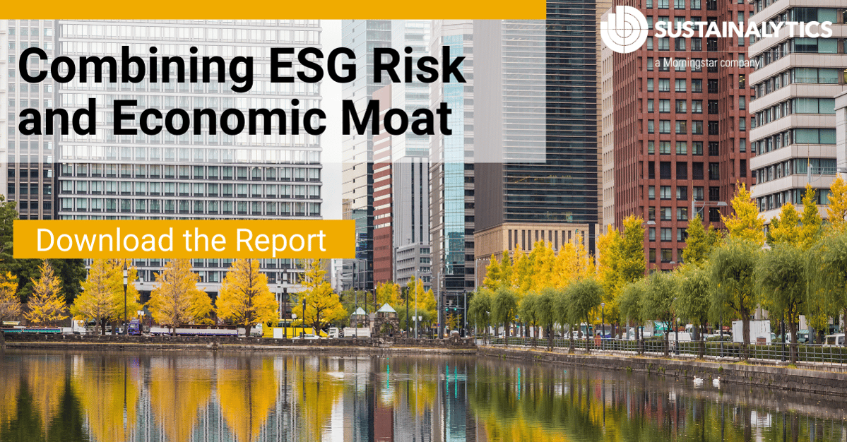 esg risk economic moat