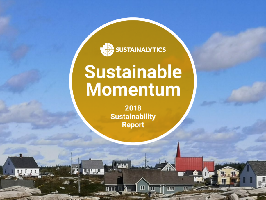 2018 sustainability report