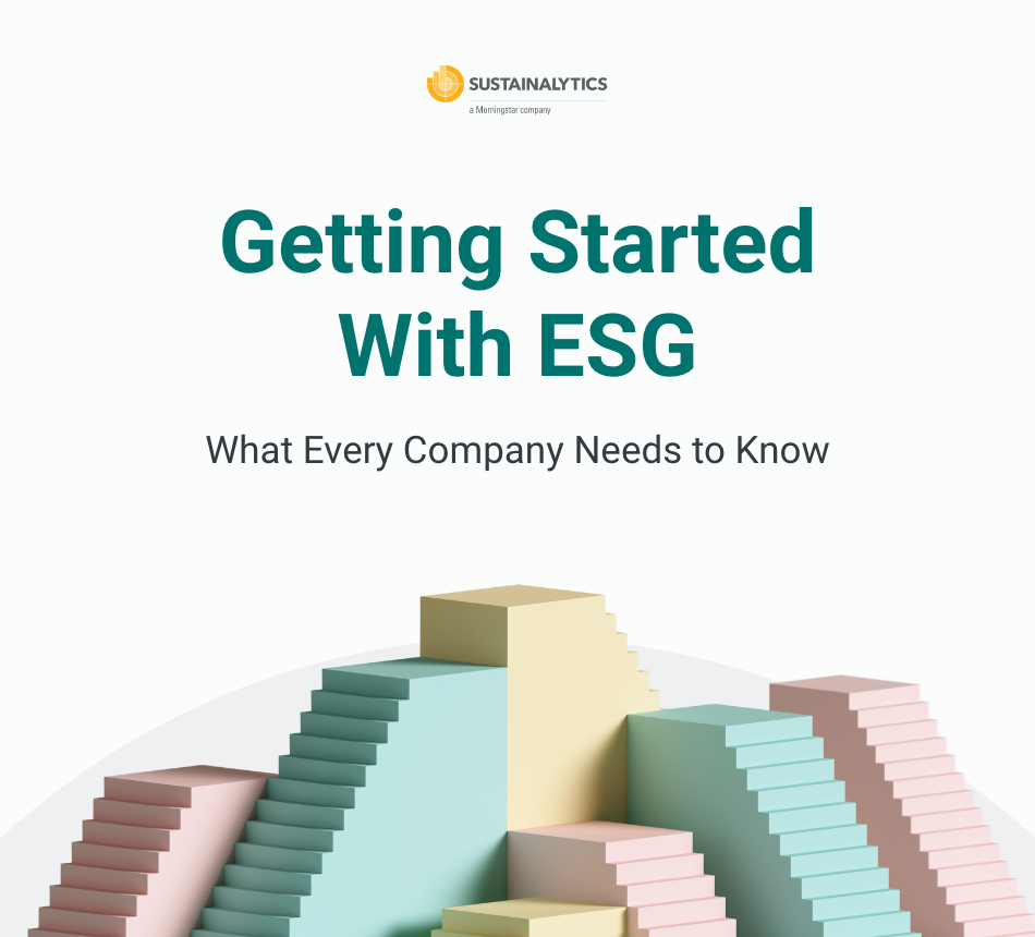 eBook Getting Started With ESG | Sustainalytics