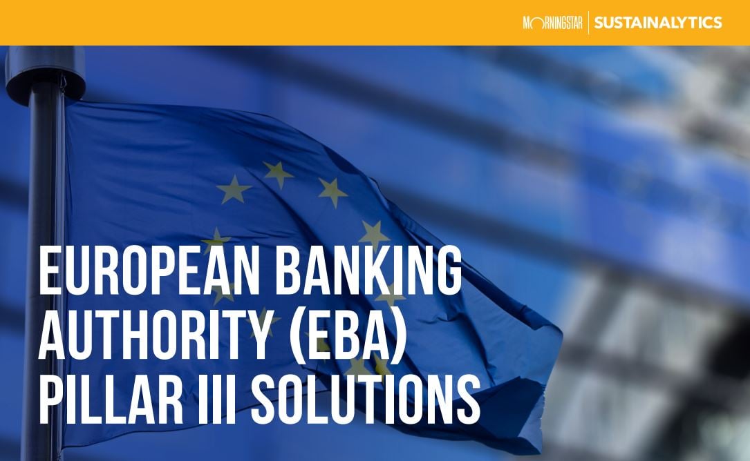 Brochure: European Banking Authority Pillar III Solutions